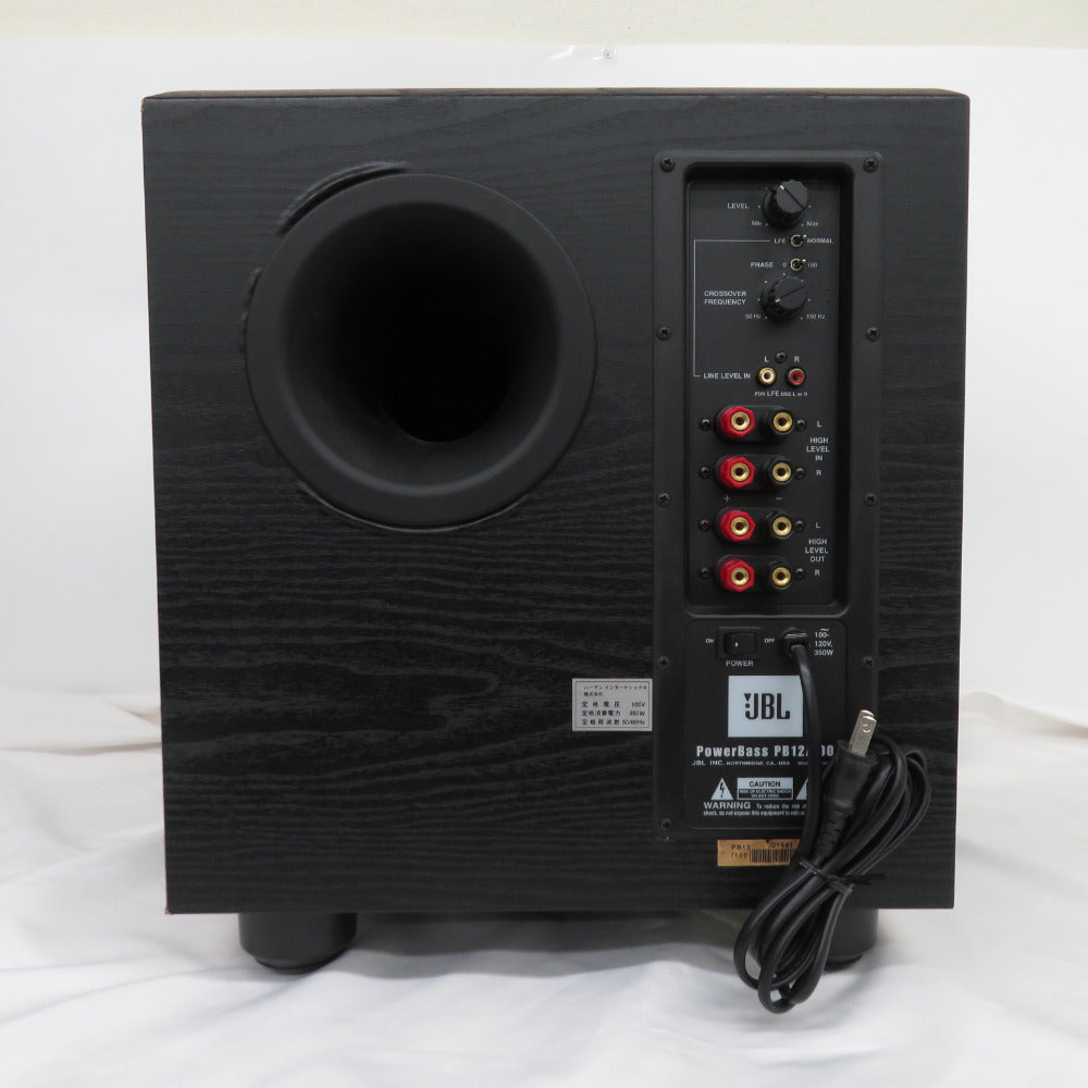 JBL ジェイビーエル オーディオ機器 パワード/アクティブサブウーファー PowerBass PB12/100