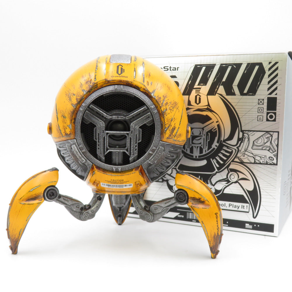 GravaStar Bluetoothスピーカー ダメージイエロー Mars Pro ワイヤレススピーカー GV-0003