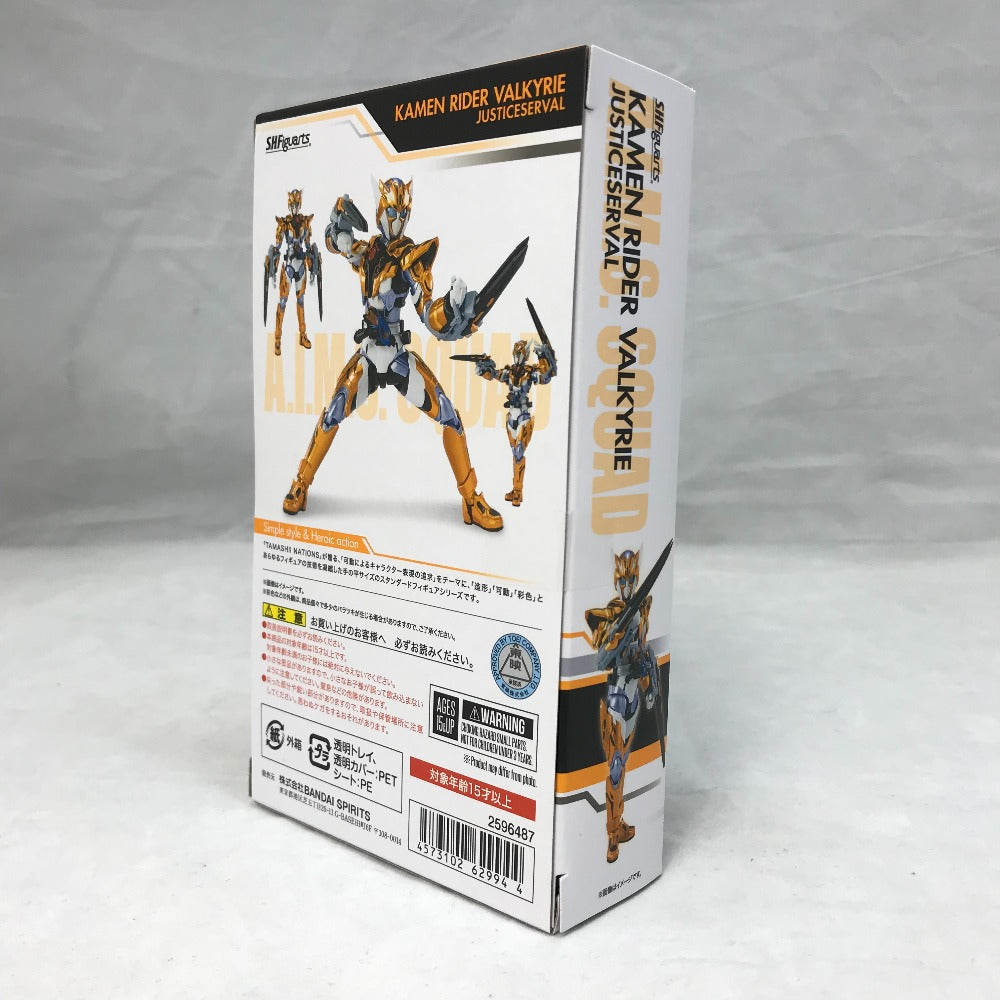 S.H.Figuarts 仮面ライダーバルキリー ジャスティスサーバル ゼロワン Others 仮面ライダーバルカン＆バルキリー S.H.Figuarts エスエイチ フィギュアーツ フィギュア 未開封品