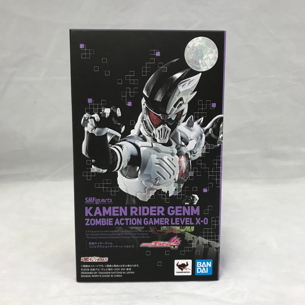 S.H.Figuarts 仮面ライダーゲンム ゾンビアクションゲーマーレベルX-0 仮面ライダーエグゼイド S.H.Figuarts エスエイチ フィギュアーツ フィギュア 未開封品