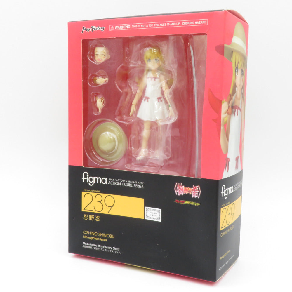 <物語>シリーズ 忍野忍 239 特典パーツ付 figma マックスファクトリー フィグマ フィギュア 未開封品
