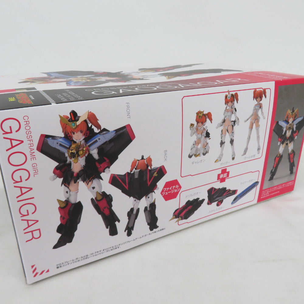 勇者王ガオガイガー クロスフレーム・ガール ガオガイガー 開封済み/未組み立て KOTOBUKIYA コトブキヤ フィギュア 美品