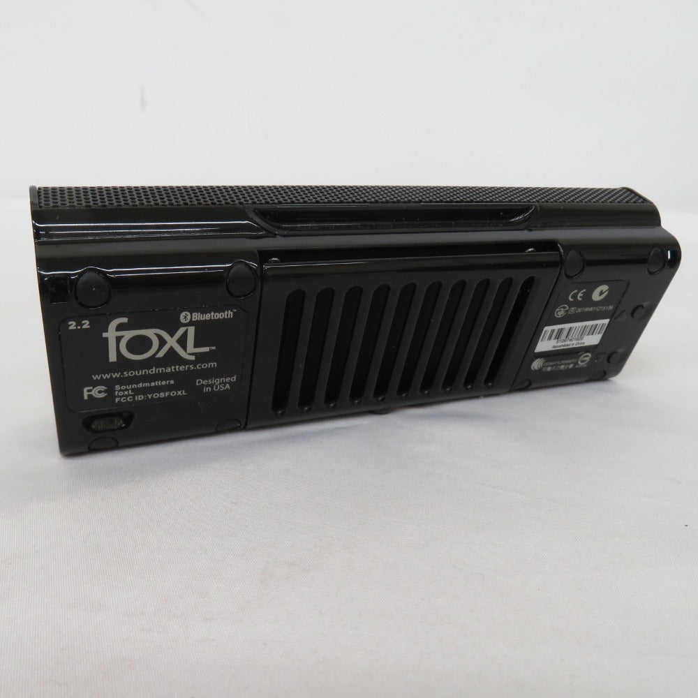 オーディオ機器 Soundmatters foxL V2 Platinum Edition Bluetoothスピーカー