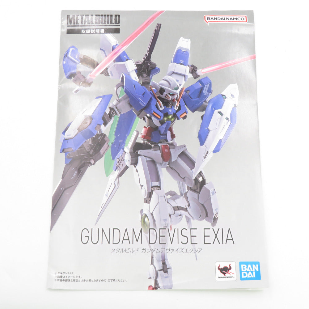 METAL BUILD 機動戦士ガンダム00 Revealed chronicle ガンダムデヴァイズエクシア 開封品 BANDAI SPIRITS バンダイスピリッツ フィギュア