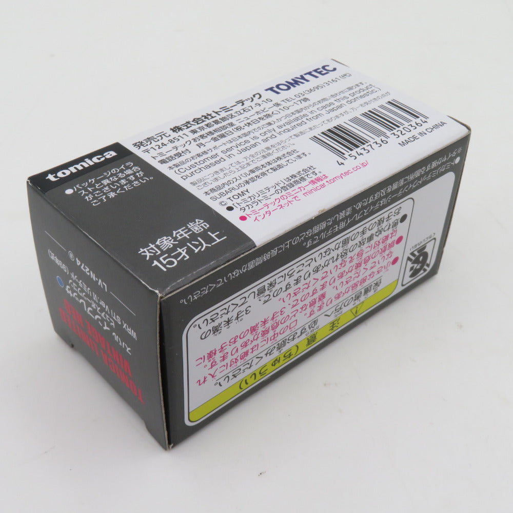 トミカリミテッドヴィンテージネオ スバル インプレッサ WRX(99年式) ブルー TOMYTEC トミーテック LV-N274 おもちゃ・玩具 美品
