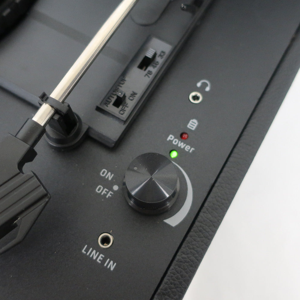 オーディオ機器 Goodmans ブリーフケース型アナログレコードプレーヤー GM-tuintable