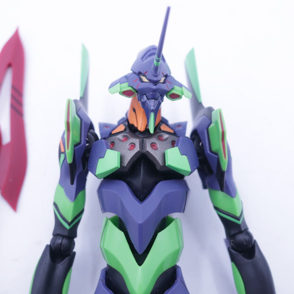 ROBOT魂 ＜SIDE EVA＞ エヴァンゲリオン初号機＋カシウスの槍(リニューアルカラーエディション) 開封品 外箱イタミあり ロボット魂 ロボットダマシイ フィギュア