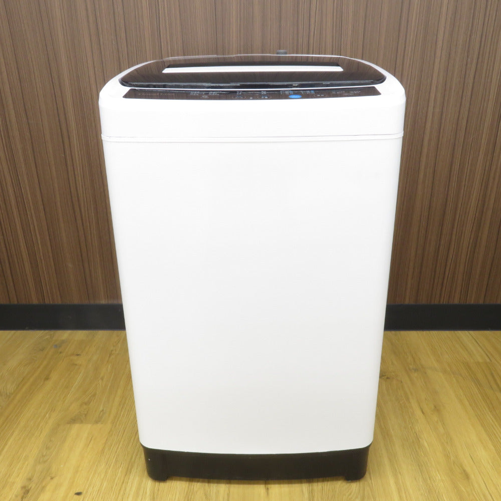 A-Stage 全自動電気洗濯機 AS-WM50WT-100 5.0g 2021年製 ホワイト簡易乾燥機能付 一人暮らし 洗浄・除菌済み