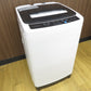A-Stage 全自動電気洗濯機 AS-WM50WT-100 5.0g 2021年製 ホワイト簡易乾燥機能付 一人暮らし 洗浄・除菌済み