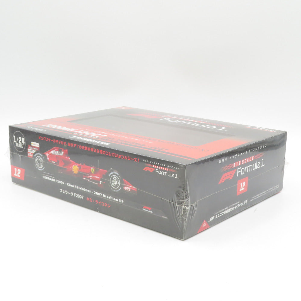 ビッグスケール F1コレクション 12号 フェラーリ F2007 キミ・ライコネン 1/24 冊子付 未開封 デアゴスティーニ 模型 新品