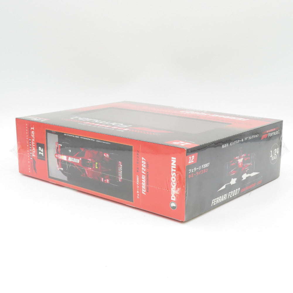 ビッグスケール F1コレクション 12号 フェラーリ F2007 キミ・ライコネン 1/24 冊子付 未開封 デアゴスティーニ 模型 新品