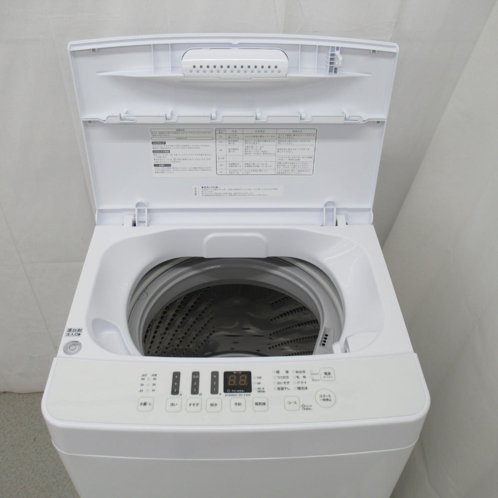 TAGlabel by amadana 全自動電気洗濯機 AT-WM5511-WH 5.5kg 2021年製 