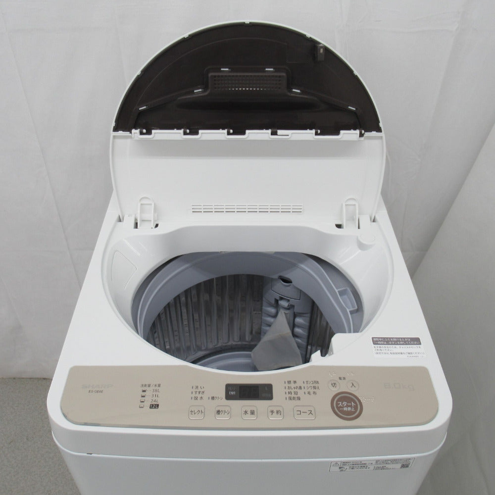 B-14◇ES-GE6E◇洗濯機 6㎏ 2021年 SHARP製