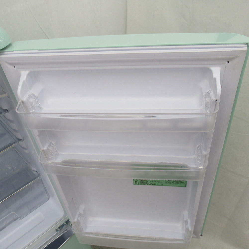 IRIS OHYAMA アイリスオーヤマ 冷蔵庫 130L レトロ PRR-142D-LG ライト