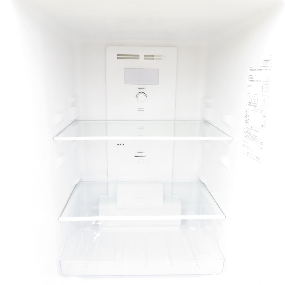 maxzen マクスゼン 冷蔵庫 140L 2ドア JR139HM01WH ホワイト 2022年製 