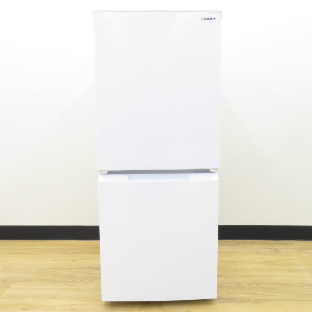SHARP シャープ 冷蔵庫 152L つけかえどっちもドア HR-B12C マットホワイト 2023年製 一人暮らし 洗浄・除菌済み