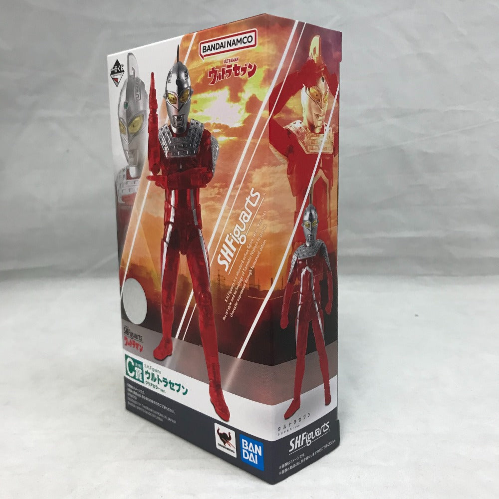 C賞 ウルトラセブン クリアカラーver. 一番くじ S.H.Figuarts ウルトラマン BANDAI SPIRITS バンダイスピリッツ  フィギュア 未開封品 ｜コンプオフ プラス – コンプオフプラス 公式ショップ