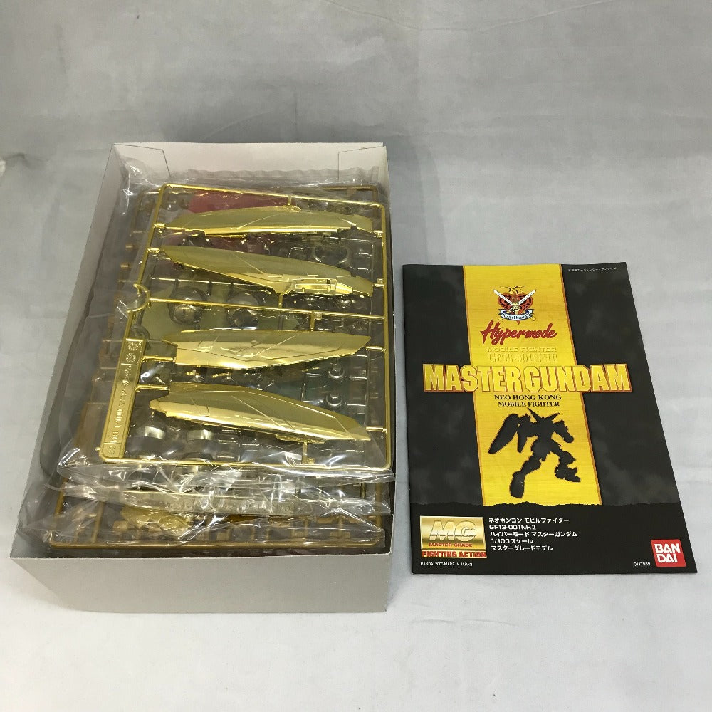 1/100 MG GF13-001NHII ネオホンコン モビルファイター ハイパーモード マスターガンダム 機動武闘伝Gガンダム BANDAI バンダイ プラモデル