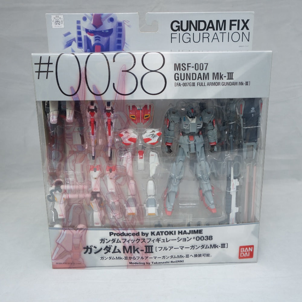 GUNDAM FIX FIGURATION #0038 ガンダムMk-III [フルアーマーガンダムMk-III] BANDAI バンダイ フィギュア 未開封品