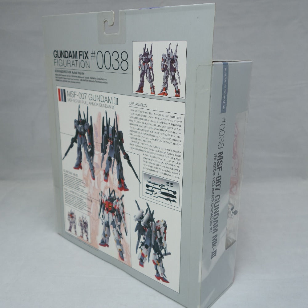 GUNDAM FIX FIGURATION #0038 ガンダムMk-III [フルアーマーガンダムMk-III] BANDAI バンダイ フィギュア 未開封品