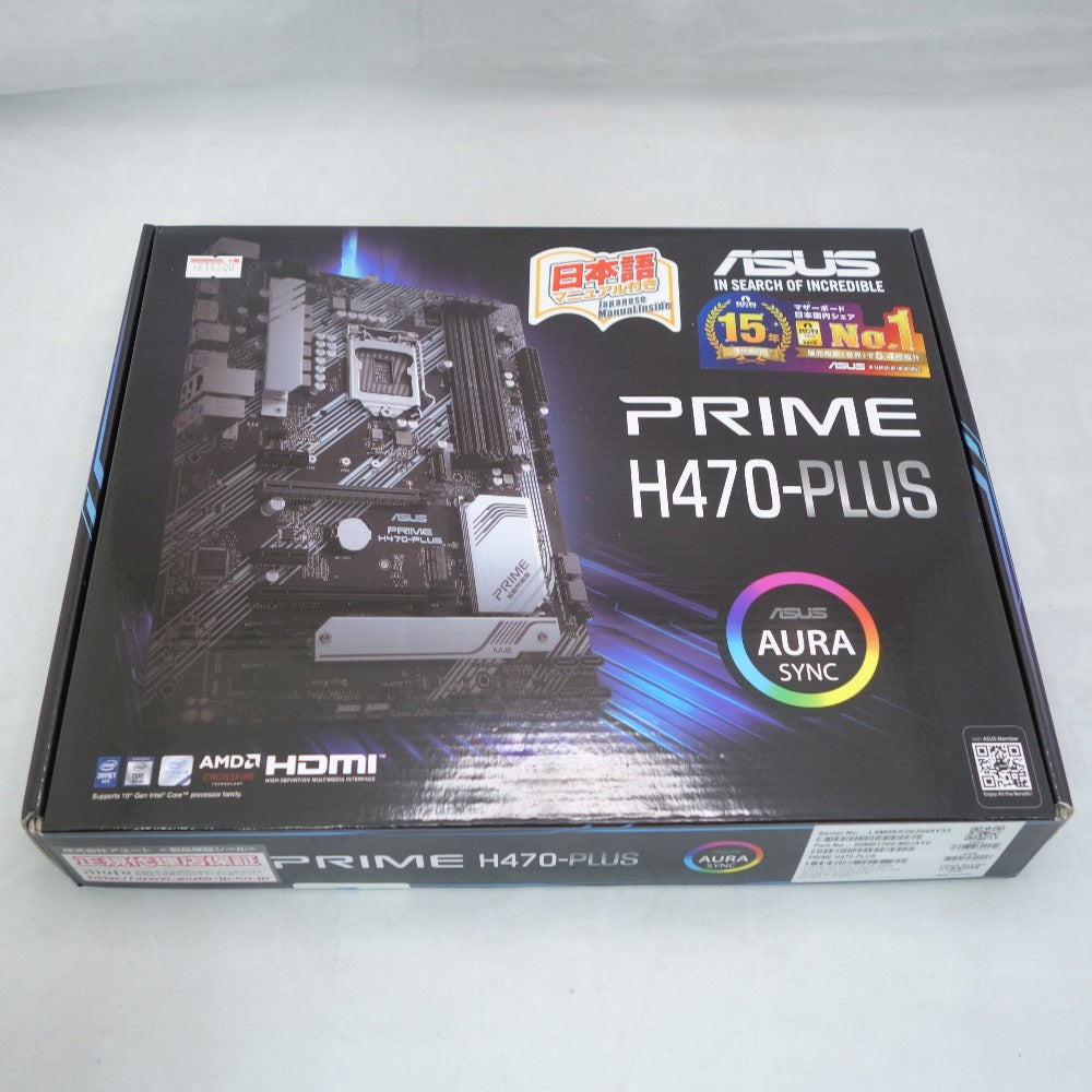 ジャンク品 ASUS (エイスース) マザーボード PRIME H470-PLUS