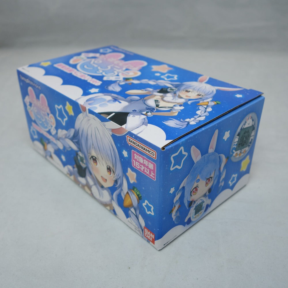 全人類兎化計画ぺこらっち（うさだホワイト） 通常衣装ぺこぬい ver. hololive（ホロライブ） 兎田ぺこら たまごっち 輸送箱付き プレミアムバンダイ キャラクターグッズ 美品