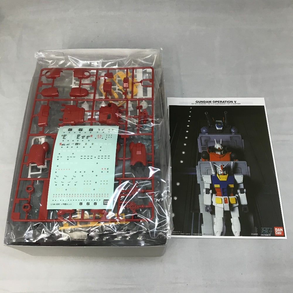1/144 HGUC ガンダムV作戦セット 3体セット 機動戦士ガンダム BANDAI 
