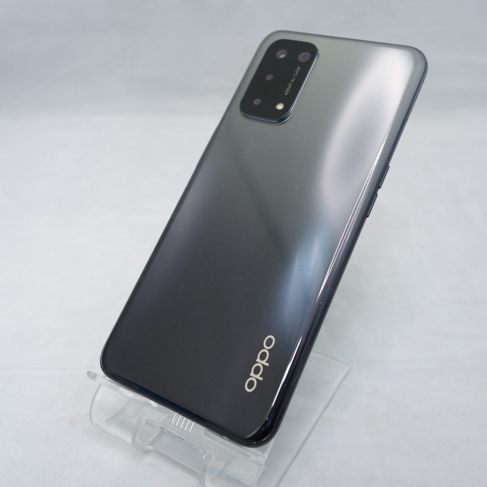 [au版] OPPO (オッポ) A54 5G シルバーブラック 利用制限〇 SIMロックあり OPG02