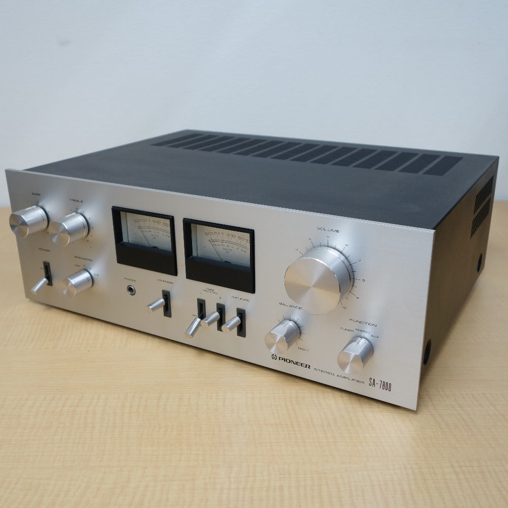 ジャンク品 Pioneer (パイオニア) オーディオ機器 ステレオプリメインアンプ AM/FMステレオチューナー SA-7800 TX-7600 2点セット 本体のみ