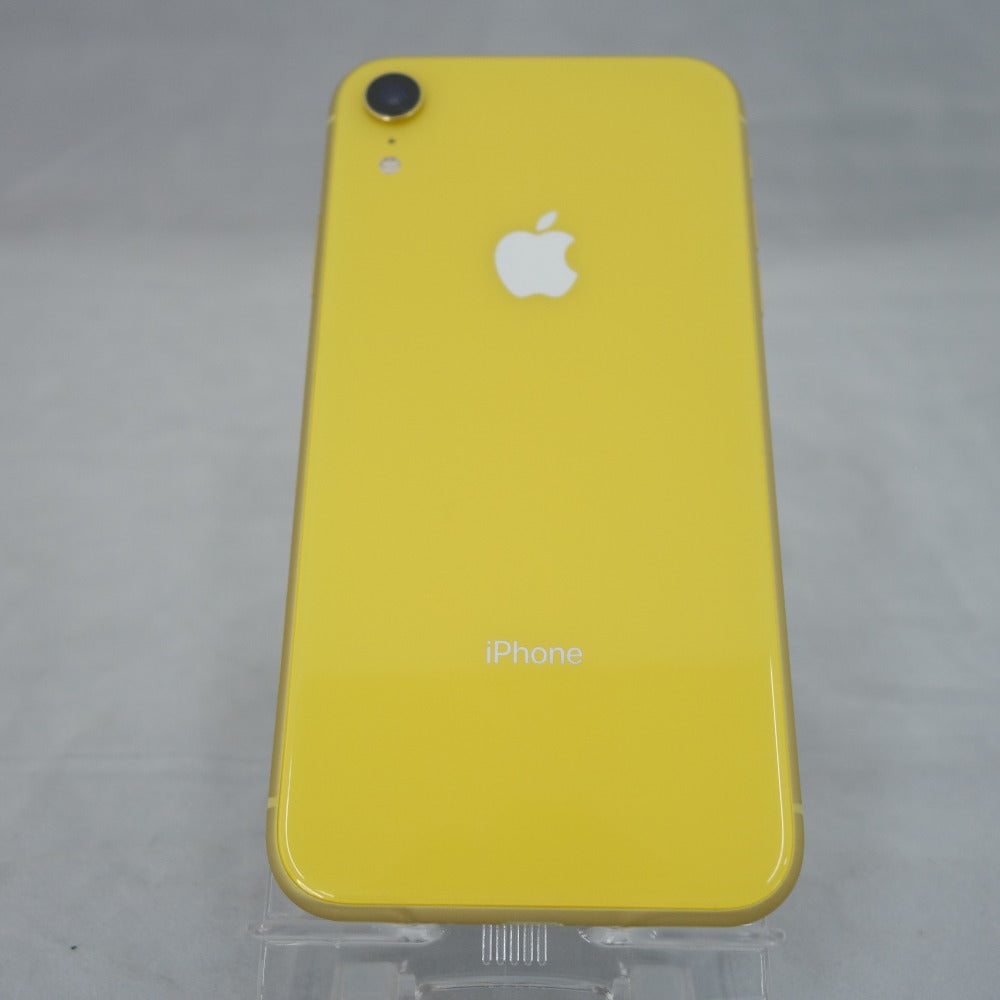 au版] Apple iPhone XR (アイフォン テンアール) 64GB イエロー 利用