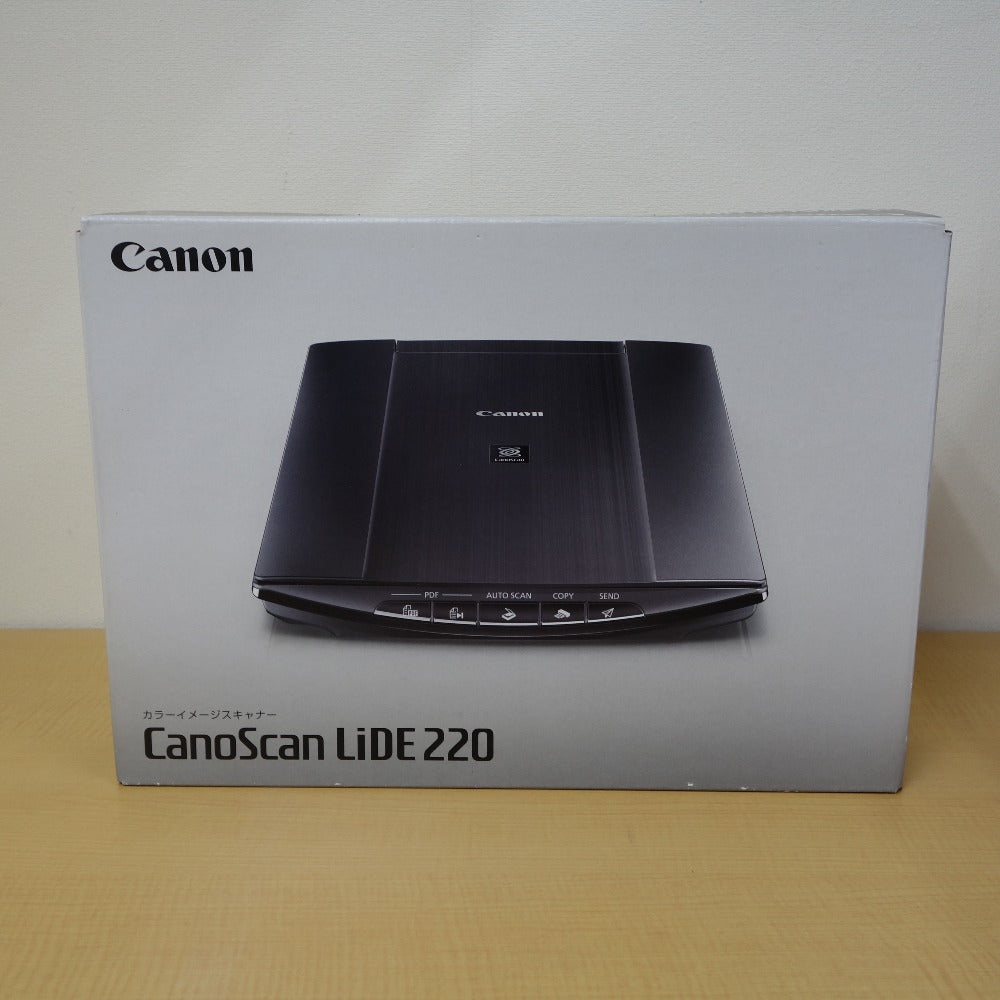 CANON (キャノン) CanoScan LiDE 220 フラットベッド A4スキャナー CSLIDE220 未使用品