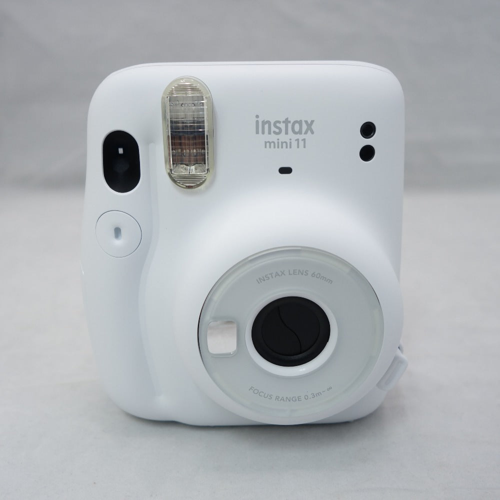 instax mini 11 チェキ アイスホワイト - フィルムカメラ