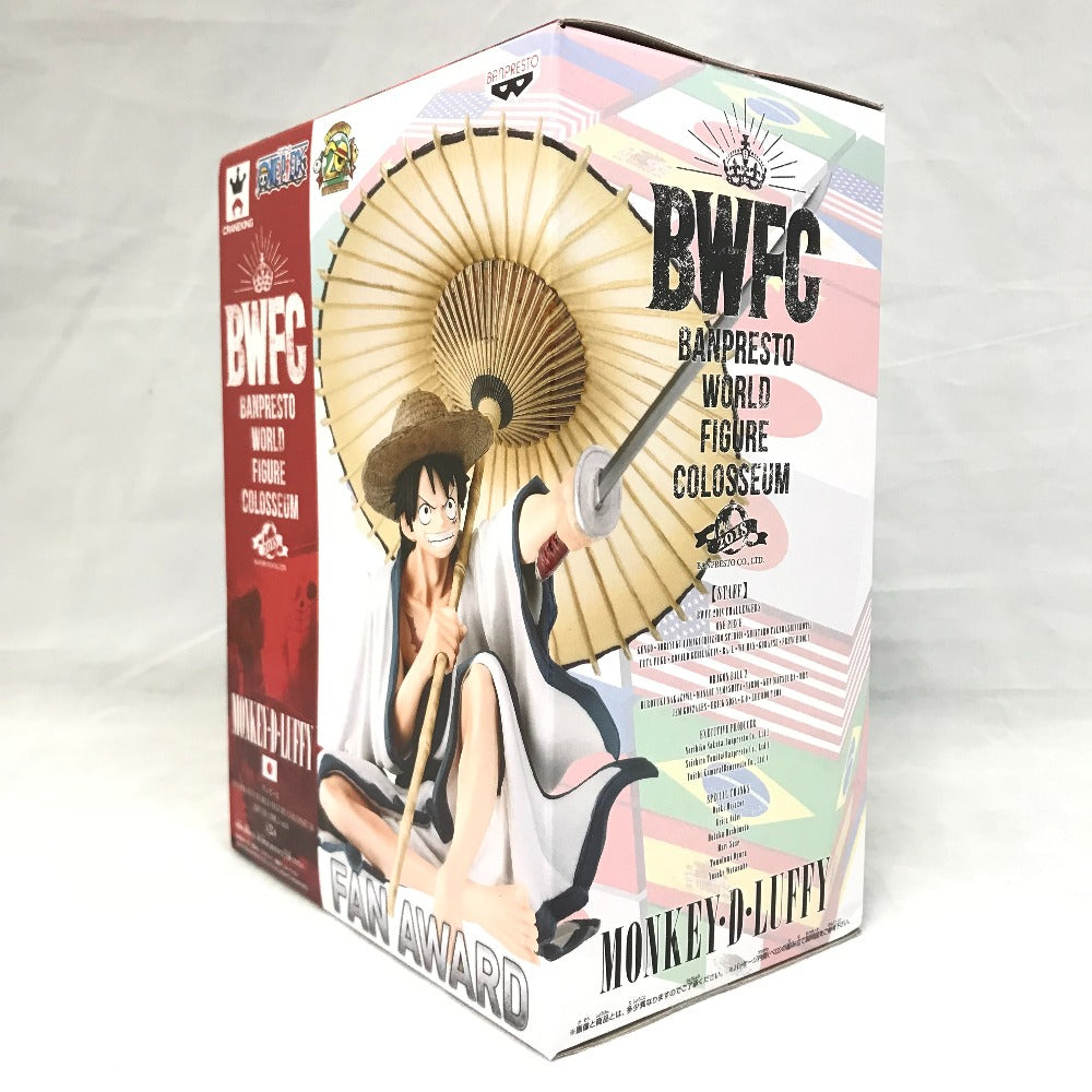 BANPRESTO WORLD FIGURE COLOSSEUM 造形王頂上決戦2 vol.6 モンキー・D・ルフィ 通常カラーver BANPRESTO フィギュア 未開封品