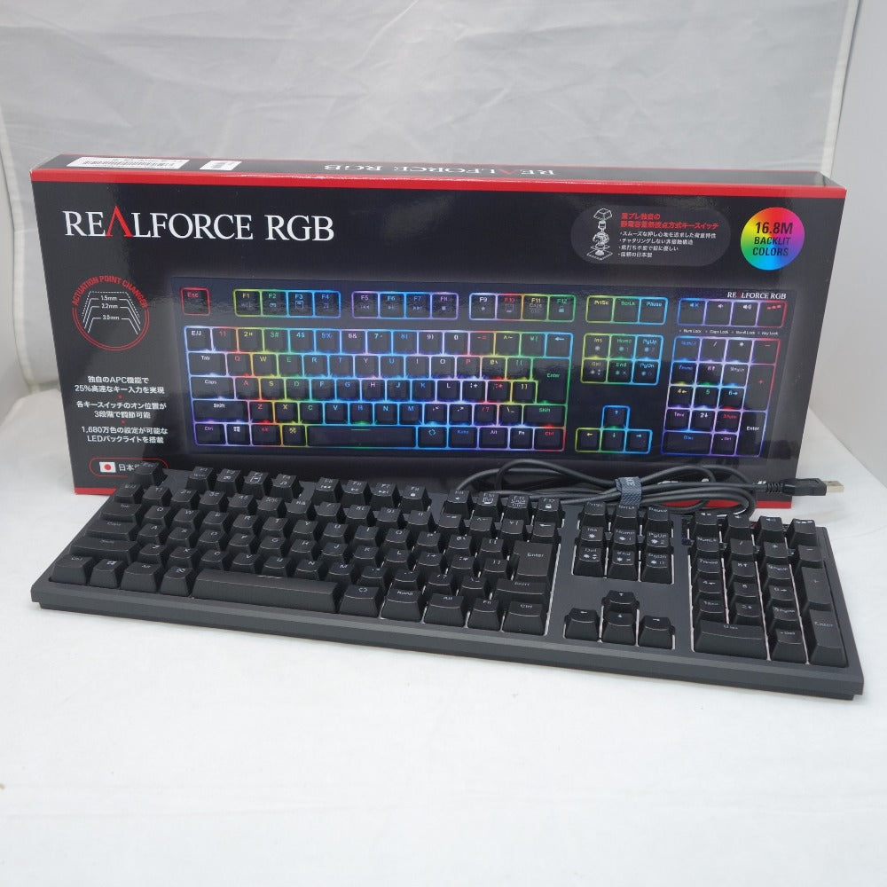 東プレ (トウプレ) REALFORCE RGB 日本語配列モデル R2A-JP4G-BK ゲーム周辺機器