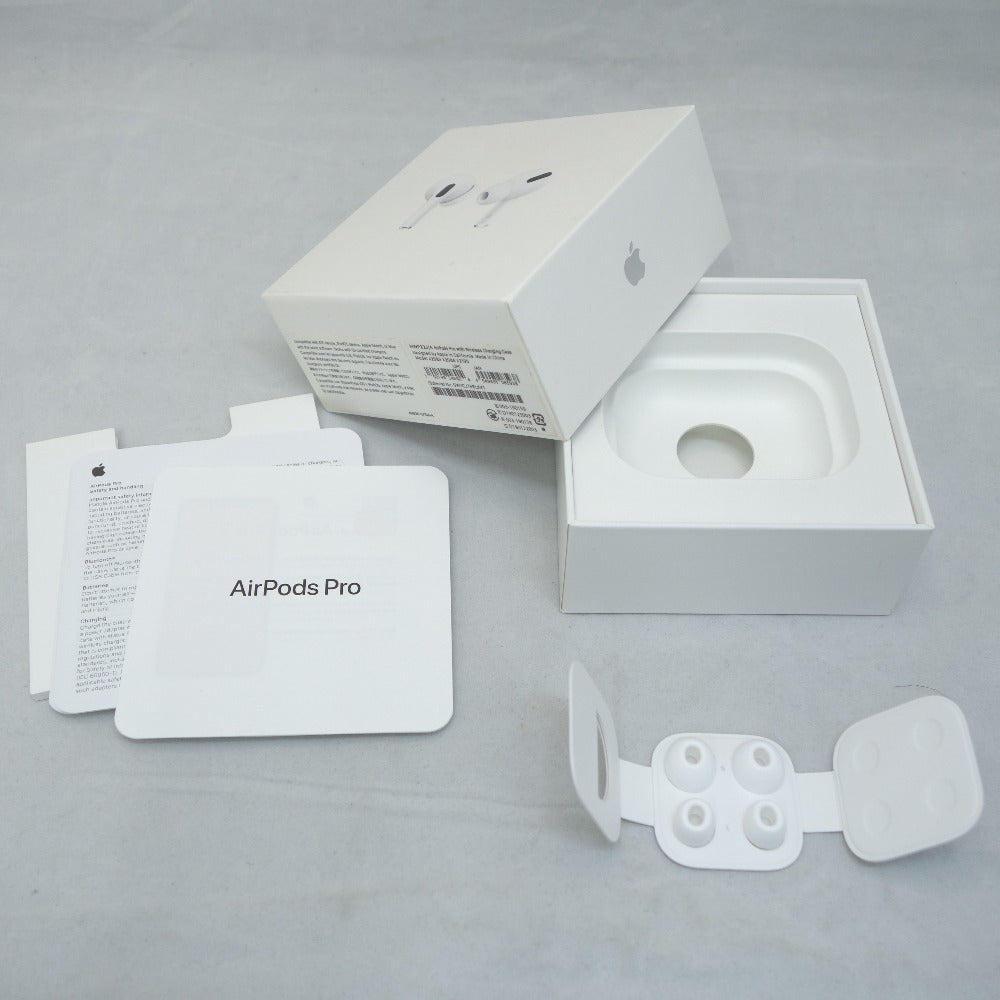 Apple AirPods Pro MWP22J A ジャンク品(故障品) - ヘッドホン