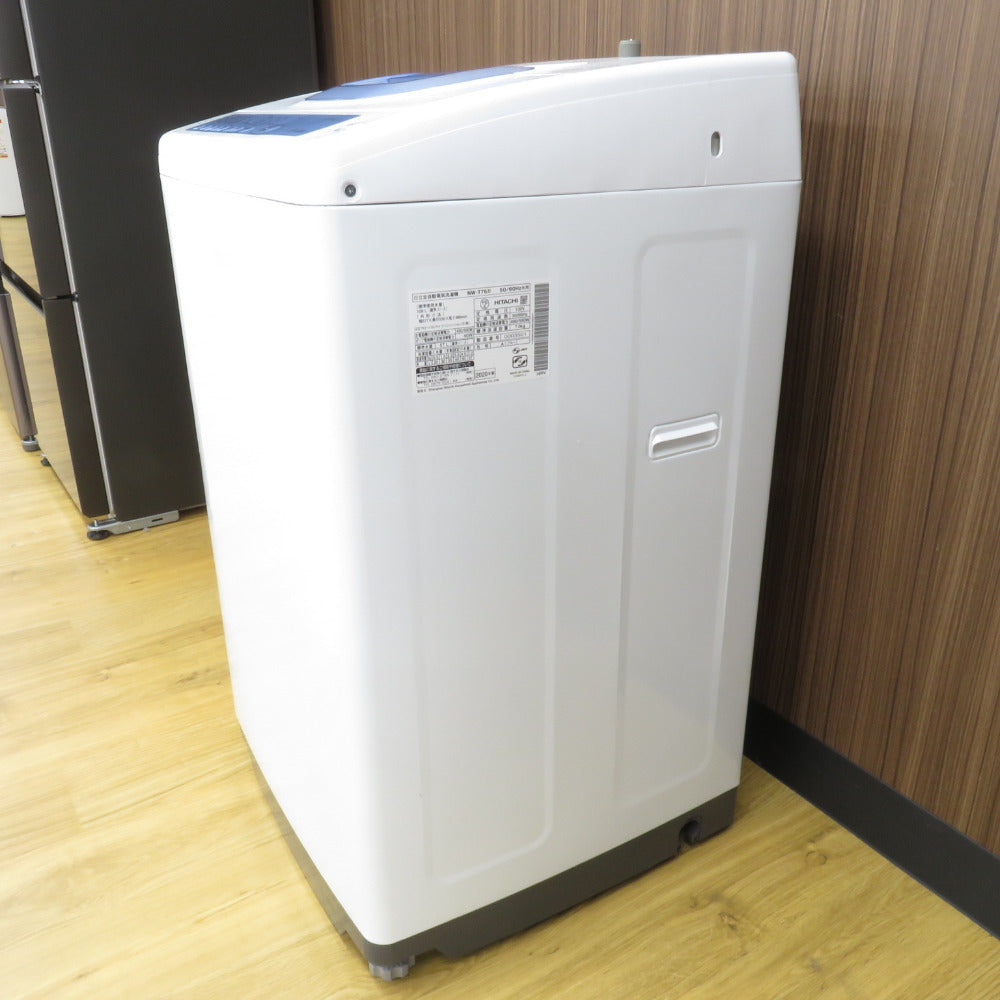 HITACHI 日立 全自動電気洗濯機 シャワー浸透洗浄 白い約束 NW-T76 7.0 