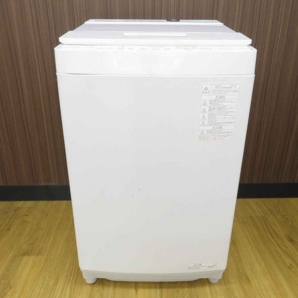 TOSHIBA 東芝 全自動電気洗濯機 AW-7D9 7.0kg 2020年製 グランホワイト 
