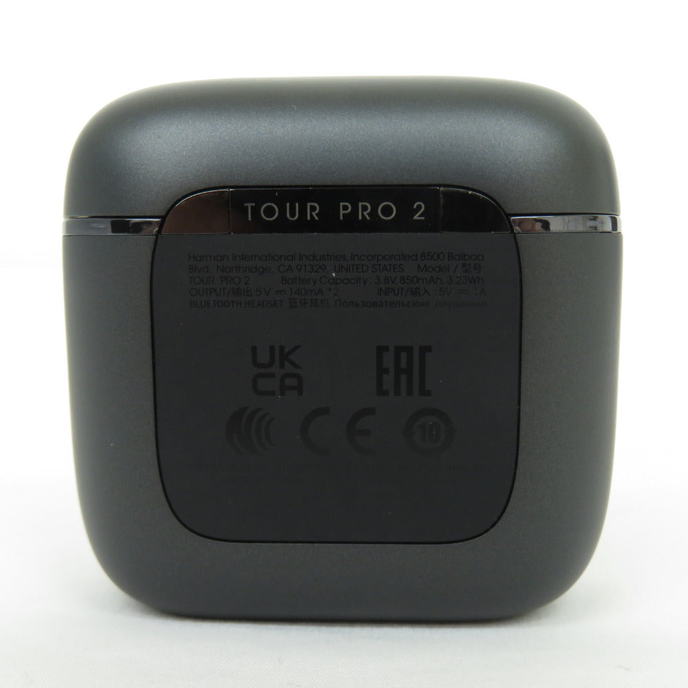 JBL (ジェイビーエル) TOUR PRO 2 完全ワイヤレスイヤホン ハイブリッドノイズキャンセリング ブラック