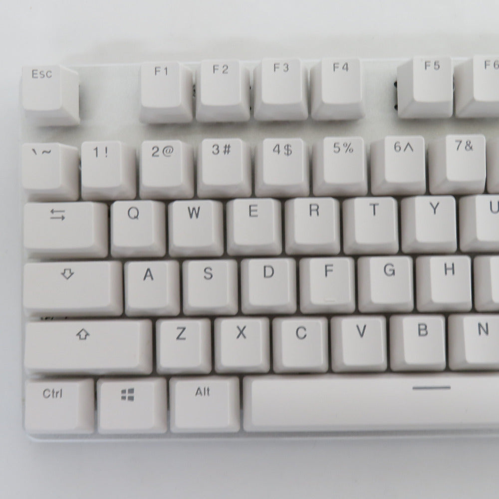 GLORIOUS (グロリアス) ゲーミングキーボード GMMK TKL White 英語配列87キー テンキーレス 茶軸 有線接続 GLO-GMMK-TKL-BRN-W