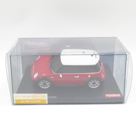 ミニクーパーS レッド Auto Scale COLLECTION -GLOSS COAT- 完成品 京商 キョウショウ MR015HM 模型 美品