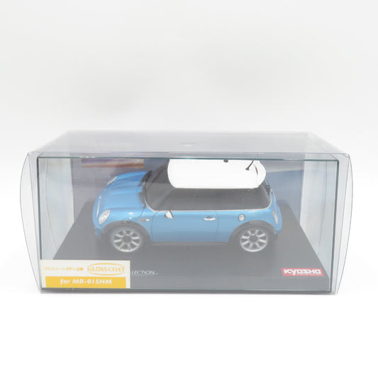 ミニクーパーS ブルー Auto Scale COLLECTION -GLOSS COAT- 完成品 京商 キョウショウ MR015HM 模型 美品