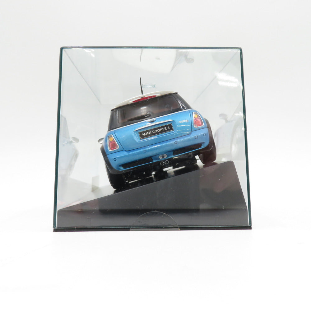ミニクーパーS ブルー Auto Scale COLLECTION -GLOSS COAT- 完成品 京商 キョウショウ MR015HM 模型 美品