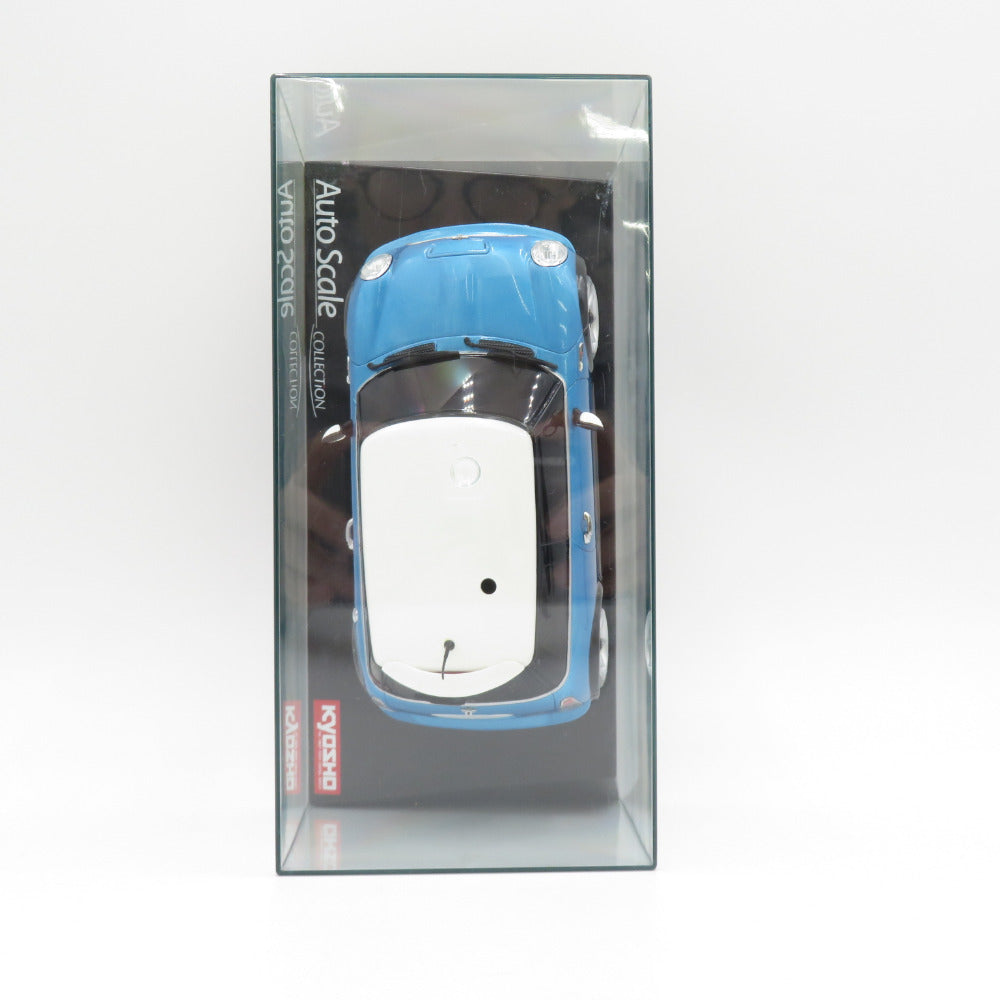 ミニクーパーS ブルー Auto Scale COLLECTION -GLOSS COAT- 完成品 京商 キョウショウ MR015HM 模型 美品