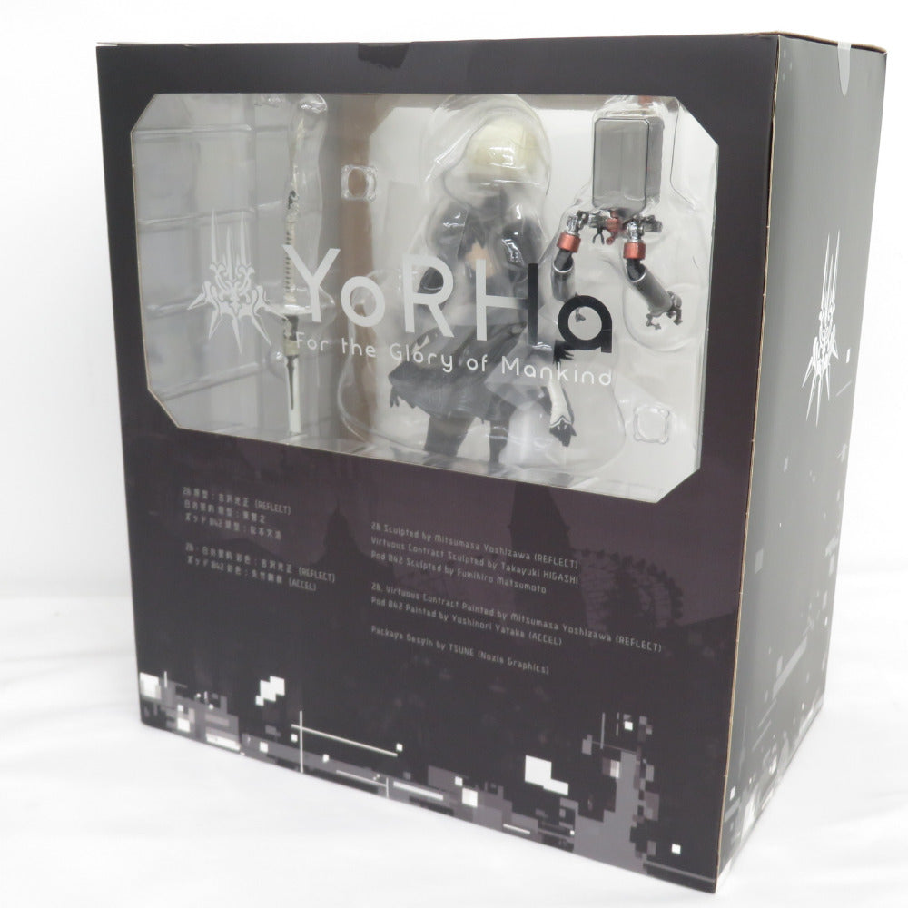 NieR：Automata 2B（ヨルハ 二号 B型） DX版 塗装済み完成品フィギュア ニーア オートマタ SQUARE ENIX スクウェア エニックス フィギュア 未開封品