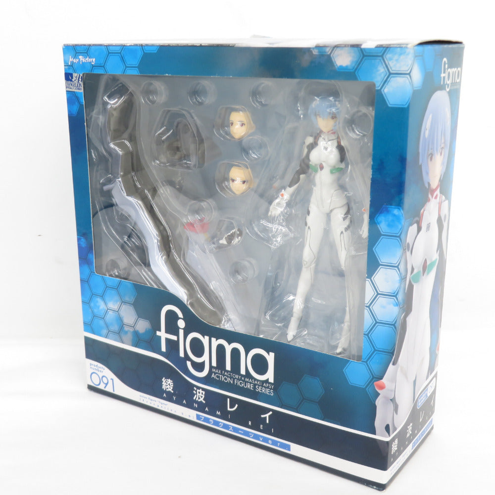 ヱヴァンゲリヲン新劇場版: 破 綾波レイ プラグスーツver 091 開封品 figma マックスファクトリー フィグマ フィギュア