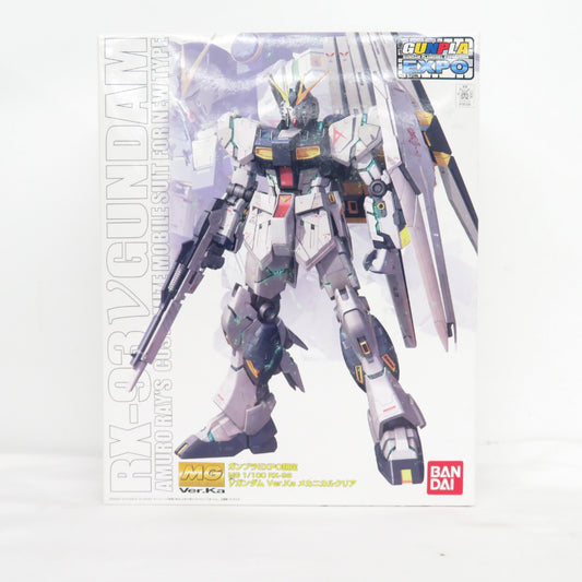 1/100 MG RX-93 νガンダム Ver.Ka メカニカルクリア 「機動戦士ガンダム 逆襲のシャア」 ガンプラEXPO限定 プラモデル 美品