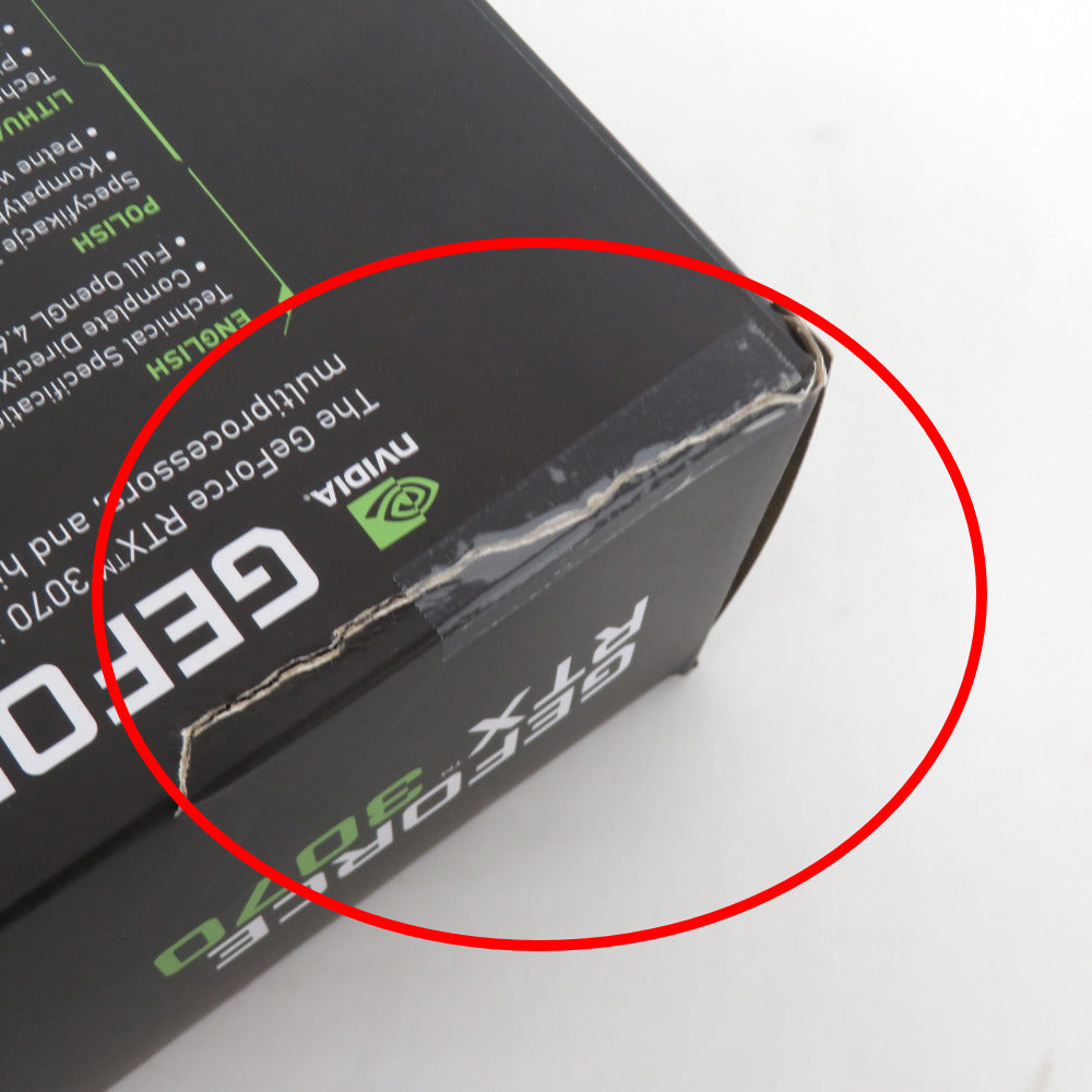 Palit (パリット) ジャンク品 グラフィックボード GeForce RTX 3070