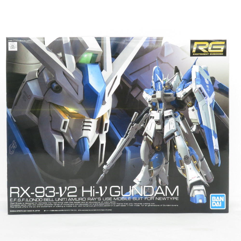 1/144 RG Hi-νガンダム 「機動戦士ガンダム 逆襲のシャア ベルトーチカ・チルドレン」 BANDAI SPIRITS バンダイスピリッツ プラモデル 美品