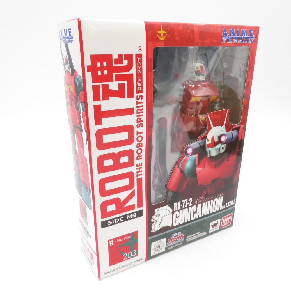 ROBOT魂 [SIDE MS] RX-77-2 ガンキャノン ver. A.N.I.M.E. ロボット魂 ロボットダマシイ フィギュア 未開封品 外箱イタミあり