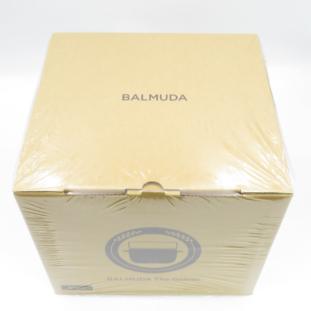 BALMUDA (バルミューダ) 炊飯器 The Gohan 3合炊き K03A-BK 未開封品